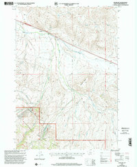 Snowline 1997 topographic map thumbnail