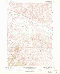 Snowline 1968 topographic map thumbnail