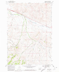 Snowline 1968 topographic map thumbnail