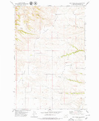 Soda Spring Coulee 1978 topographic map thumbnail