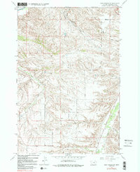 Soda Springs NW 1967 topographic map preview