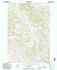 Sonnette 1995 topographic map thumbnail