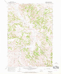 Sonnette 1966 topographic map thumbnail