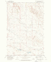 South Fork Reservoir 1972 topographic map thumbnail