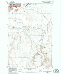 Southeast Great Falls 1965 topographic map thumbnail