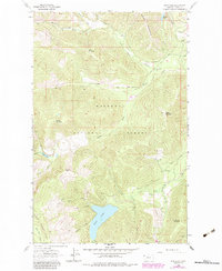 Spar Lake 1963 topographic map thumbnail