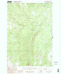 Specimen Creek 1987 topographic map thumbnail