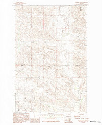 Spencer Point 1984 topographic map thumbnail