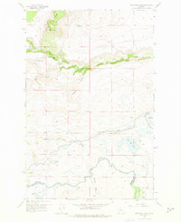 Split Rock Lake 1958 topographic map thumbnail