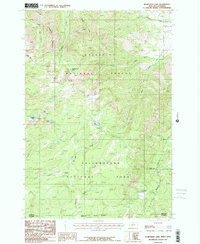 Sportsman Lake 1986 topographic map thumbnail
