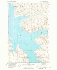 Spring Creek Bay 1972 topographic map thumbnail