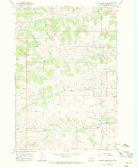 Spring Creek Ranch 1967 topographic map thumbnail