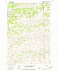 Spring Creek Ranch 1967 topographic map thumbnail