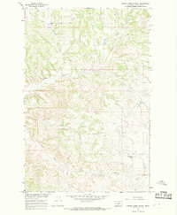 Spring Creek School 1965 topographic map thumbnail