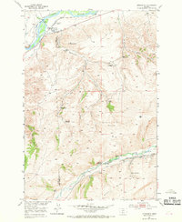 Springdale 1951 topographic map thumbnail