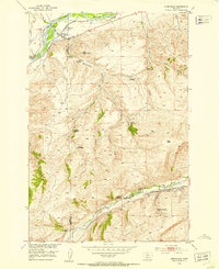 Springdale 1951 topographic map thumbnail