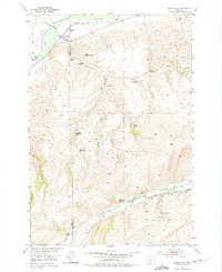 Springdale 1951 topographic map thumbnail