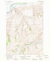 Springdale 1951 topographic map thumbnail