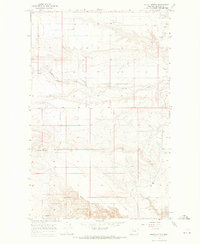 Squaw Buttes topographic map thumbnail