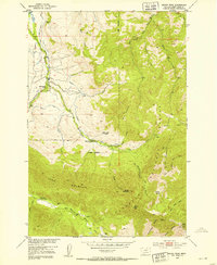 Squaw Peak topographic map thumbnail