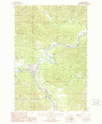 St Regis topographic map thumbnail