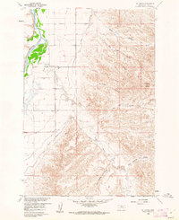 St Xavier 1960 topographic map thumbnail