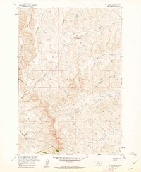 St Xavier NE topographic map thumbnail