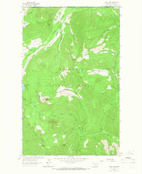 Stahl Peak 1963 topographic map thumbnail