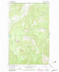 Stahl Peak 1963 topographic map thumbnail