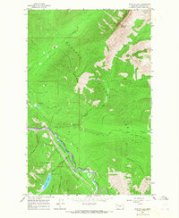 Stanton Lake 1964 topographic map thumbnail
