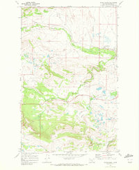 Starr School 1968 topographic map thumbnail