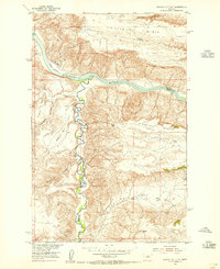 Starve Out Flat 1953 topographic map thumbnail