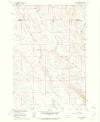 Steie Ranch 1960 topographic map thumbnail