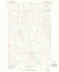 Stellar Lake 1965 topographic map thumbnail