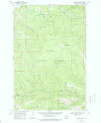 Stemple Pass 1968 topographic map thumbnail