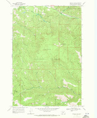 Stemple Pass 1968 topographic map thumbnail
