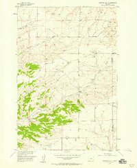 Stephens Hill NE 1957 topographic map thumbnail