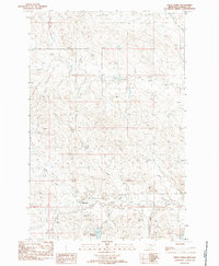 Steve Forks 1983 topographic map thumbnail
