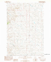 Steve Forks SW 1983 topographic map thumbnail