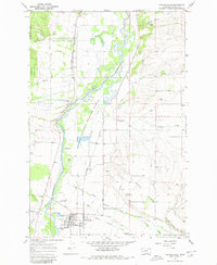 Stevensville 1967 topographic map thumbnail