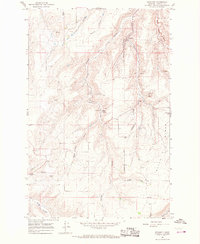 Stockett 1965 topographic map thumbnail