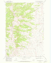 Stonehouse Mountain 1968 topographic map thumbnail