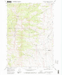 Stonehouse Mountain 1968 topographic map thumbnail