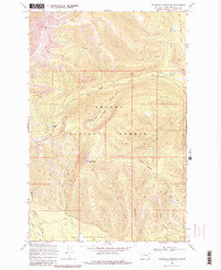 Stonewall Mountain 1968 topographic map thumbnail