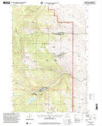 Storm Peak 1997 topographic map thumbnail