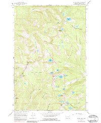 Stuart Peak 1965 topographic map thumbnail