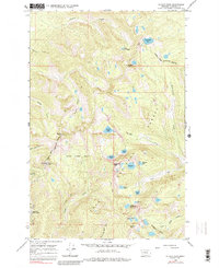 Stuart Peak 1965 topographic map thumbnail