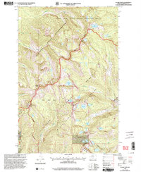 Stuart Peak 1999 topographic map thumbnail