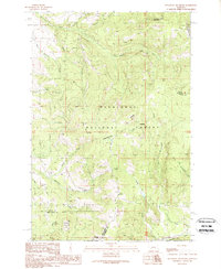 Sugarloaf Mountain 1989 topographic map thumbnail