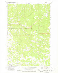 Sulphur Bar Creek 1971 topographic map preview